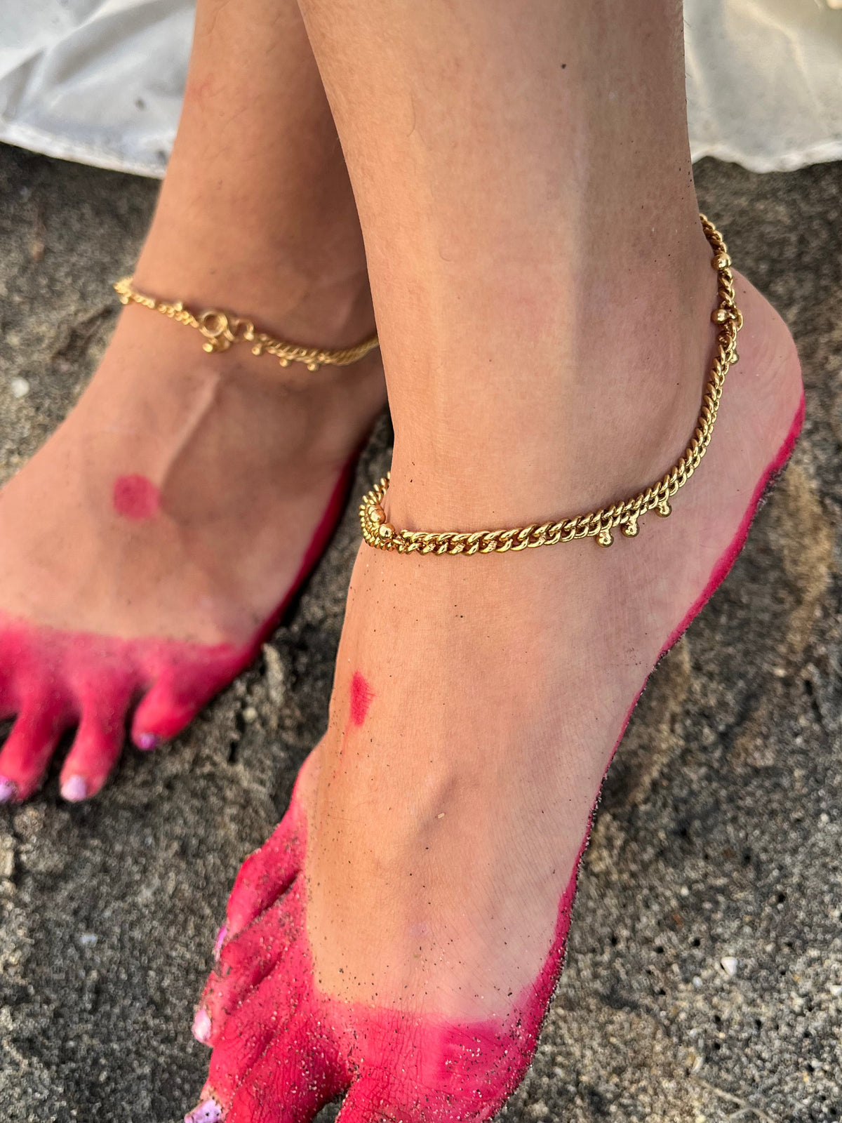 Bell beads Anklet